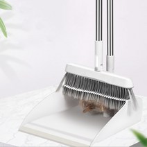 제이에스 빗자루세트 쓰레받기 학교 미용실 사무실 업소용빗자루, 1세트