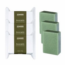 짜이디 아보카도 천연수제비누 100g 천연비누 아기비누 * 3EA, 상세페이지 참조