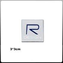 볼보 자동차 후면 트렁크 배지 전사 스티커 XC60, 16 NO 16