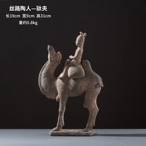 실크로드 장식품 병마용 낙타 서재장식 중식당 인테리어 공예품, 2번