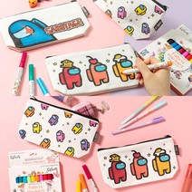 어몽어스 캐릭터 봉제 패브릭 필통 파우치 만들기, 임포스터