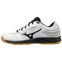 Mizuno 유니 아동용 사이클론 스피드 3 주니어 배구화 화이트/블랙. 2 Big Kid, 5 Big Kid, 5 Big Kid