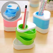 볼펜꽂이 3단 멀티연필꽂이 필기구꽂이, 사각