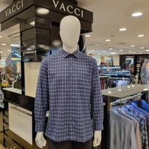 [바찌][동아구미점] 남성 겨울 기모 체크 일반핏 남방 VD1L4CR546