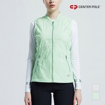 [센터폴] 여성 펀칭 매쉬 집업 베스트CWJQCTM3311