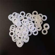 공구 50 개/ 야외 나이프 메인 샤프트 액세서리 PTFE 가스켓 플라스틱 비표준 접이식 도구 부품, [01] 10x5.2x0.8mm