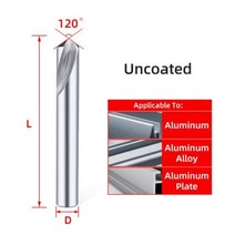 공구부품 목공 DIY 벤치 목공기계 Tooleye 카바이드 스폿 드릴 비트 60 90 120 학위 CNC 드릴링 가이드 도구 위치 센터 라우터 금속 모따기 엔드 밀, D5x50L+Uncoated 120 Degree