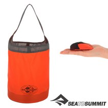 [텐잘남] SEATOSUMMIT 씨투써밋 울트라실 폴딩 버켓 10L 20L, 울트라실 폴딩 버켓 10L 오렌지, 8543개