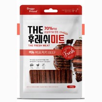 고단백 비타민B 강쥐용 소고기 저키 x5 스트레스해소 상호작용 훈련용