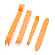 차량용 리무버 4종세트 자동차 내외장재 다용도 헤라 분해 탈거 매립 공구 MM-10036, 오렌지(MM10036)