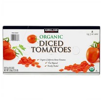 Kirkland 커클랜드 시그니처 다이스드 토마토 통조림 Diced Tomatoes 411g 8캔, 1세트