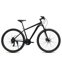 [지오닉스] 마젠타 590 29인치 시마노 24단 MTB 자전거 2023, 맷블랙/레드, 17