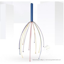 JINGHENG 블라썸 핸디 셀프 각질제거 철사 두피마사지기 판촉 강아지 지압, 금색, 1개