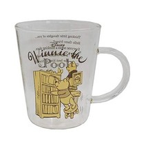 Sango Tokyo 3266-03 Mug Clear 11.5 fl oz (345 ml) Disney Heat Resistant Glass Mug (Pooh)