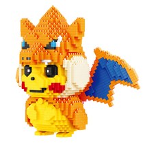 나노블럭 공룡 몬스터, 혼합 색상