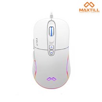 맥스틸 MAXTILL VOLT G10 PRO V2 게이밍마우스 (화이트)