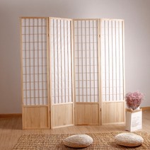 한옥파티션 한지 원목 일본식 병풍 목제 제사 가벽 격자 무늬 돌잔치, C