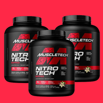 머슬텍 니트로테크 분리 유청 단백질 프렌치 바닐라 빈 카르니틴 타르타르 로부스타 KELP, 옵션1