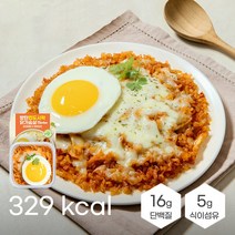 방탄푸드 도시락 닭가슴살 김치 볶음밥 계란후라이 230g 10팩 / 냉동 FMD 컵밥 식단
