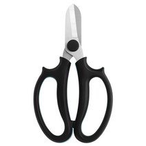 전지가위 원예 꽃 정원 가위 꽃 전문 편안한 그립 핸들 가지 치기, 04 Black