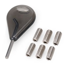 LIXADA 서핑 보드 핀 나사 9mm / 12mm Extra Fin Key, [02] 9mm screws(6 pcs)