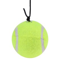 테니스볼머신 셀프 혼자 스윙 테니스 머신Heavy Duty Tennis Training Aids Base with Elastic Rope Ball P, 한개옵션0
