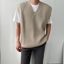 T-655 도톰! 소프트 울 니트 조끼