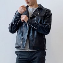 라이더자켓 가죽자켓 남성 라이더자켓 바이커 레더 점퍼 RIDER02 바이커자켓 레더자켓 점퍼 가죽점퍼