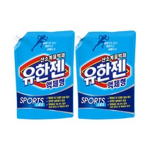 유한젠 산소계 표백제 스포츠 액상 리필1.1L x2 사은품증정
