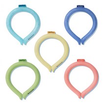 체온조절 쿨링 스마트 아이스 넥밴드 폭염필수템 쿨스카프추천 낚시 여름대비 등산 야외활동, S, 하늘