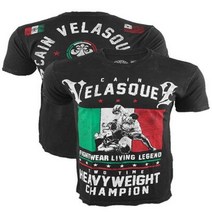 복싱복 킥복싱복장 남성 반팔 티셔츠 Cain Velasquez mma fight tops