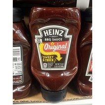 하인즈 비비큐/바비큐 소스 606g 3팩 Heinz BBQ Sauce Original Sweet & Thick (미국배송)