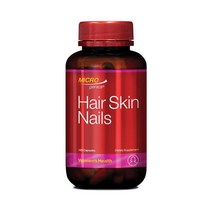 마이크로제닉스 헤어 스킨 네일 120 캡슐, 1개