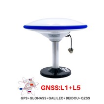 TOPGNSS GNSS L1 L5 농업 지원 안드로이드 USB 블루투스 GPS 수신기 안테나 모듈 5V 보드 속도 115200 GM-105BT