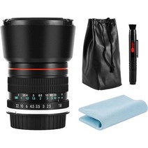 JINTU 85mm F1.8 수동 초점 풀 프레임 대형 조리개 렌즈 니콘 F 마운트 DSLR 카메라호환 D5600 D7100 D7000 D5500 D5300 D5200 D5100, for Nikon DSLR JINTU