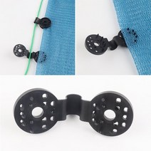 대형그늘막 테라스 미니 글램핑 천막 양산 그물 클립 농업 온실 클램프 커튼 후크 여러 사용 방법 플라스틱 집게 곤충 방지 고정, 20 Pcs