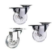 의자 수리 우레탄 투명바퀴 운송장비 교체용 실리콘 바퀴, 일반