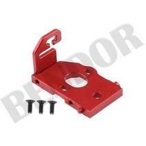 Wltoys 1/28 RC 자동차 부품 금속 모터 마운트 고정 브래킷 서보 배터리 홀더 K969 K979 K989, [12] Motor Red