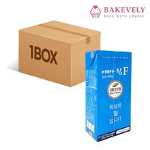 [박스] 에버휩F 식물성 휘핑크림 1030gx12개 가당 생크림 덜단맛, 박스[12개입]