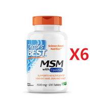 닥터스베스트 MSM 1500mg, 120정, 6개