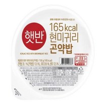 씨제이제일제당 CJ제일제당 햇반 현미귀리곤약밥 150g x6개, 단품