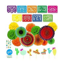 멕시코 축제 파티 용품 장식 키트 테마 세트 축제 생일 타코35팩