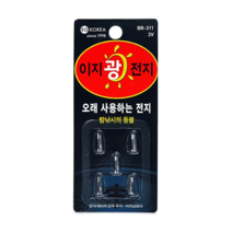 이지코리아 BR311 배터리 5개입 덕용, 1개