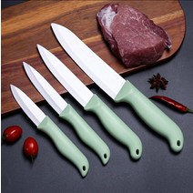 세라믹칼 정육칼 일본 독일 명품칼 중식칼 장미칼세라믹 칼 3 4 5 6 인치 품질 지르코니아 부엌 야채 감자, 02 green_02 4인치