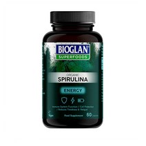 바이오글랜 수퍼푸드 스피루리나 에너지 이뮨 셀 프로텍션 Bioglan Superfoods 60정
