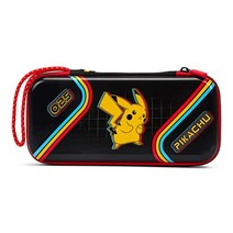 nintendo switch용 powera 슬림 여행용 프로 케이스 - oled 모델 nintendo switch 및 nintendo switch lite - pokémon: 피카, 슬림 여행 프로, pokémon- 피카츄 아케이드