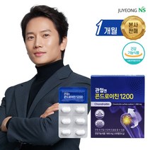 [본사] 관절엔 콘드로이친1200 (1개월분) 식약처 기능성인정 건강기능식품, 60정 x 1박스