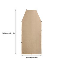 차박텐트 오토캠핑 야외 차박 자동차 사이드 천막 방수 오토 옥상 햇빛 차단 차량 뒷문 그늘 쉼터 여행용 유니버설, [02] 300x200cm