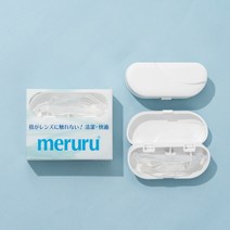 메루루 콘택트 렌즈 도구 집게 실리콘 핀셋 소프트 끼는 법 빼는 기구 썩션기 용품 타몽 meruru 일본 정식 수입, 클리어 세트 (케이스포함)