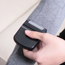 애플트레이더 ECHO 일본 휴대용 작지만 강력한효과 미니 보풀제거기 클리너, 블루